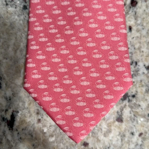 Ferragamo Crab tie  🦀  NWOT - Picture 2 of 5